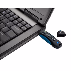 Corsair Padlock 3 USB flash drive 128 GB USB Type-A 3.2 Gen 1 (3.1 Gen 1) Black, Blue - Additional view 4