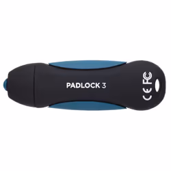 Corsair Padlock 3 USB flash drive 128 GB USB Type-A 3.2 Gen 1 (3.1 Gen 1) Black, Blue - Additional view 5