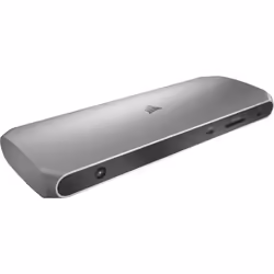 Corsair TBT100, Thunderbolt 3, Stainless steel, SD, 3.5mm, HDMI, RJ-45, Thunderbolt 3, USB 3.2 Gen 1 (3.1 Gen 1) Type-A, USB  ...