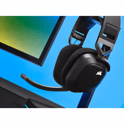 Corsair HS80 RGB Headset Wireless Head-band Gaming Black - Additional view 8