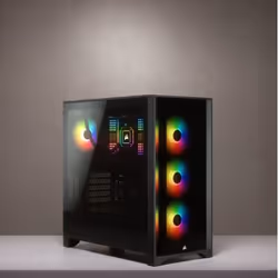 Corsair iCUE 4000X RGB Midi Tower Black - Additional view 7