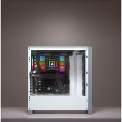 Corsair iCUE 4000X RGB Midi Tower White - Additional view 5