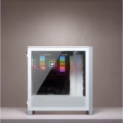 Corsair iCUE 4000X RGB Midi Tower White - Additional view 6