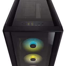 Corsair iCUE 5000X RGB Midi Tower Black - Additional view 6