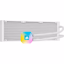 Corsair iCUE H150i ELITE CAPELLIX Processor All-in-one liquid cooler 12 cm White