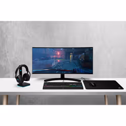 Corsair K55 RGB PRO XT keyboard Gaming USB QWERTY English Black