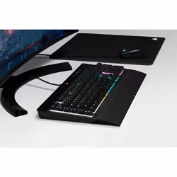 Corsair K55 RGB PRO keyboard Gaming USB AZERTY French Black - Additional view 4