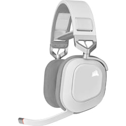 Corsair HS80 RGB Headset over-ear gaming wireless White