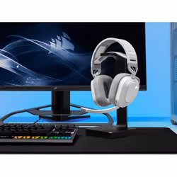 Corsair HS80 RGB Headset over-ear gaming wireless White - Additional view 7