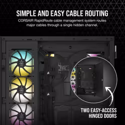 Corsair 7000D Airflow Full Tower Black - Additional view 6
