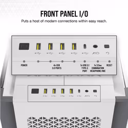 Corsair 7000D AIRFLOW Full Tower White - Additional view 6