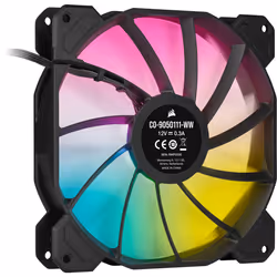 Corsair SP140 RGB ELITE Computer case Fan 14 cm Black 2 pc(s)