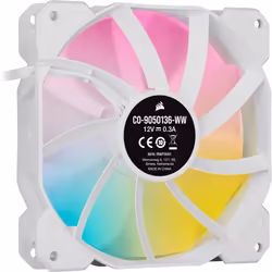 Corsair SP120 RGB ELITE Computer case Fan 12 cm White 3 pc(s) - Additional view 5