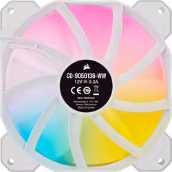 Corsair SP120 RGB ELITE Computer case Fan 12 cm White 3 pc(s) - Additional view 7