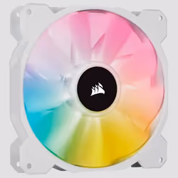 Corsair SP140 RGB ELITE, Fan, 14 cm, 300 RPM, 1200 RPM, White