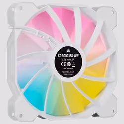 Corsair SP140 RGB ELITE Computer case Fan 14 cm White 1 pc(s)