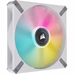 Corsair iCUE ML140 RGB ELITE, Fan, 14 cm, 400 RPM, 1600 RPM, White