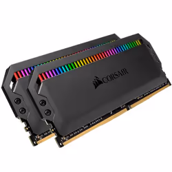 Corsair Dominator CMT32GX4M2E3200C16, 32 GB, 2 x 16 GB, DDR4, 3200 MHz, 288-pin DIMM, Black