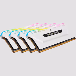Corsair Vengeance RGB Pro CMH64GX4M4D3600C18W, 64 GB, 4 x 16 GB, DDR4, 3600 MHz, 288-pin DIMM