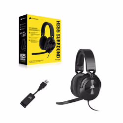 Corsair HS55 SURROUND Headset Wired Handheld Gaming Carbon - Additional view 4