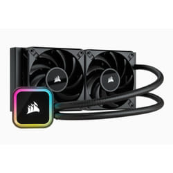 Corsair H100i Processor All-in-one liquid cooler 12 cm Black 1 pc(s)