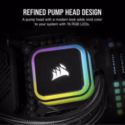 Corsair H100i Processor All-in-one liquid cooler 12 cm Black 1 pc(s)