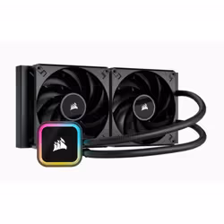 Corsair H115I, Air cooler, Black