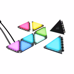 Corsair iCUE LC100, Universal, Computer case light kit, Multicolour, 3-pin, 9 pc(s)