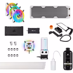 Corsair XH305i, Liquid cooling kit, White