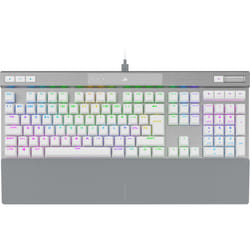 Corsair CH-910951A-BE keyboard Gaming USB AZERTY White