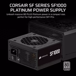 Corsair SF Series CP-9020257-EU power supply unit 1000 W 24-pin ATX CFX Black - Additional view 7