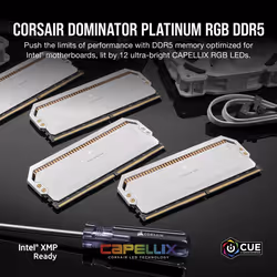 Corsair Dominator CMT64GX5M2B5200C40W memory module 64 GB 2 x 32 GB DDR5 5200 MHz - Additional view 6