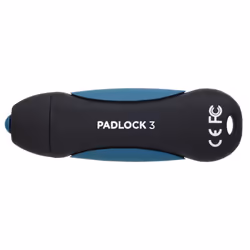 Corsair Padlock USB flash drive 256 GB USB Type-A 3.2 Gen 1 (3.1 Gen 1) Black, Blue - Additional view 8