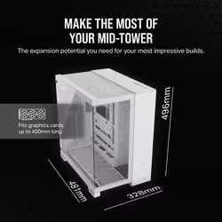 Corsair 6500X Midi Tower White - Additional view 4