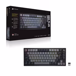 Corsair K65 PLUS WIRELESS keyboard Gaming RF Wireless UK English Black, Grey - Additional view 8