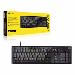 Corsair K70 CORE RGB keyboard Gaming USB AZERTY French Grey - Additional view 8