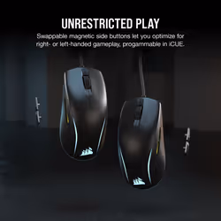 Corsair M75 Lightweight RGB mouse Gaming USB Type-A Optical 26000 DPI - Additional view 4