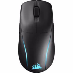 Corsair M75, Ambidextrous, Optical, RF Wireless, 26000 DPI, Black