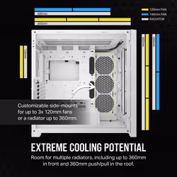 Corsair 5000D CORE AIRFLOW Midi Tower White - Additional view 6