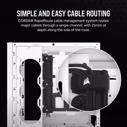 Corsair 5000D CORE AIRFLOW Midi Tower White - Additional view 7