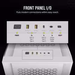 Corsair 5000D CORE AIRFLOW Midi Tower White - Additional view 8