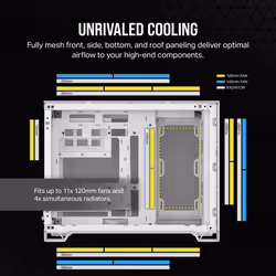 Corsair 2500D AIRFLOW Midi Tower White - Additional view 5
