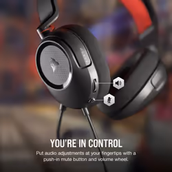 Corsair HS35 v2 Headset Wired Head-band Gaming Carbon - Additional view 4