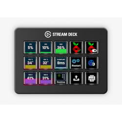 Elgato Stream Deck Scissor Keys Black 15 buttons