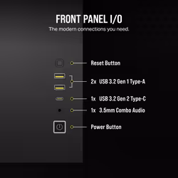 Corsair 2500X Midi Tower Black - Additional view 8