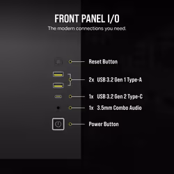 Corsair 2500X RGB Micro Tower Black - Additional view 7