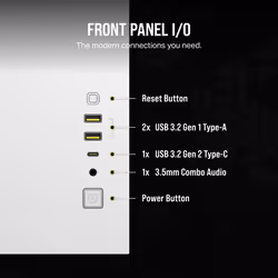 Corsair 2500X RGB Micro Tower White - Additional view 8