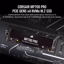 Corsair MP700 PRO 4 TB M.2 PCI Express 5.0 NVMe 3D TLC NAND - Additional view 7