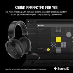 Corsair HS65 Headset Wireless Head-band Gaming Bluetooth Black - Additional view 6