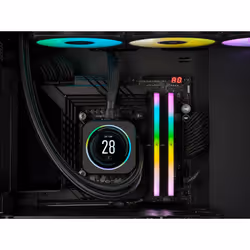 Corsair DDR5 96GB PC 6800 CL40 KIT (2x48GB) VENGEANCE RGB B retail memory module 4800 MHz - Additional view 5